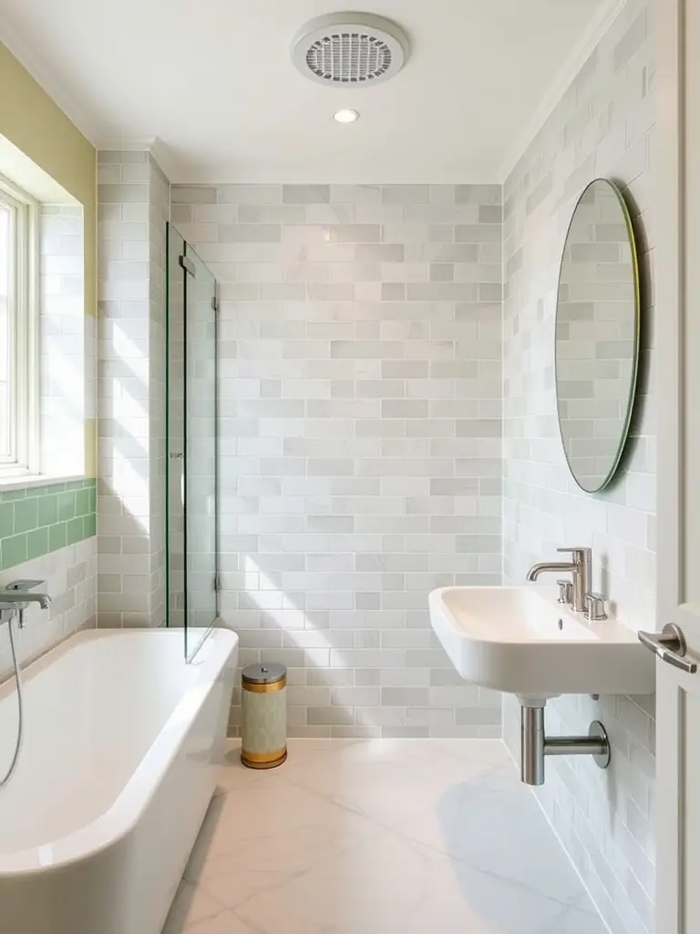 A professional image of a bathroom renovation, featuring new tiles, a modern vanity, and updated fixtures, creating a spa-like atmosphere.